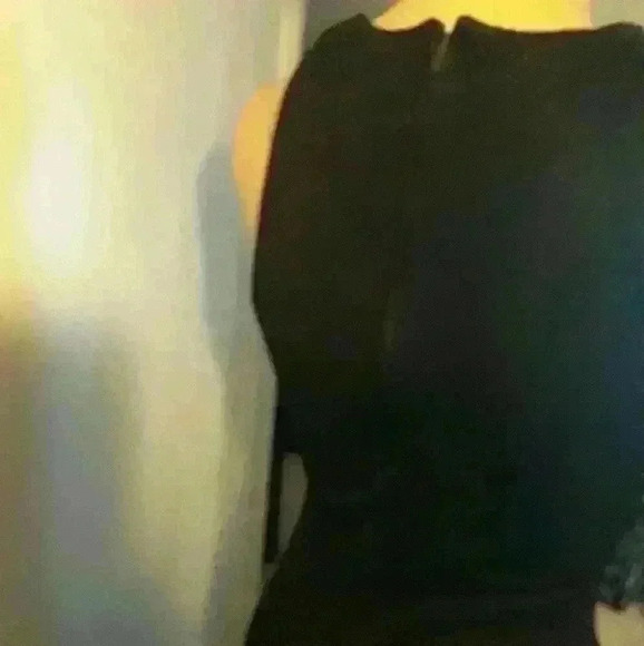 Vintage black maxi dress size 5 - Picture 4 of 6